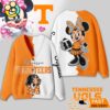 Tennessee Volunteers Minnie Inspired Bow Cartoon Custom Name Cardigan Sweater