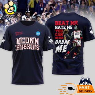 UConn Huskies Michael Jackson They Don't Care About Us 3D T-Shirt