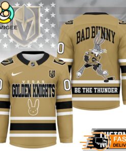 Vegas Golden Knights NHL Bad Bunny Hockey Jersey