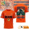 Chicago Bears NFL Bigfoot At The Super Bowl 3D T-Shirt