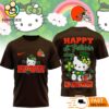 Cleveland Browns Hello Kitty St Patrick Day Limited Edition T-Shirt