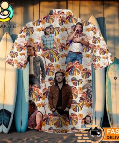 Morgan Wallen Brown Country Music Fan Summer Edition Hawaiian Shirt