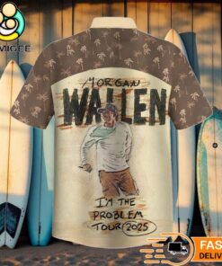 Morgan Wallen Tropical Country Vibes Hawaiian Shirt