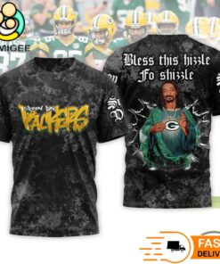 Saint Snoop Dogg Bless This Hizzle Green Bay Packers T-Shirt