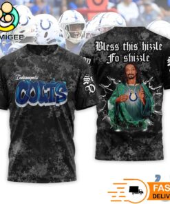 Saint Snoop Dogg Bless This Hizzle Indianapolis Colts T-Shirt