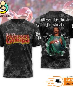 Saint Snoop Dogg Bless This Hizzle Kansas City Chiefs T-Shirt