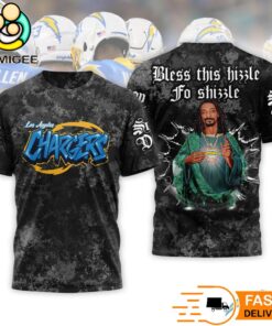 Saint Snoop Dogg Bless This Hizzle Los Angeles Chargers T-Shirt