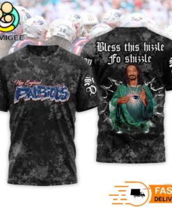 Saint Snoop Dogg Bless This Hizzle New England Patriots T-Shirt