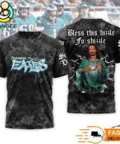 Saint Snoop Dogg Bless This Hizzle Philadelphia Eagles T-Shirt