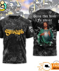 Saint Snoop Dogg Bless This Hizzle Pittsburgh Steelers T-Shirt