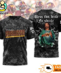 Saint Snoop Dogg Bless This Hizzle Washington Commanders T-Shirt
