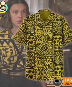 Stranger Things Season 5 Eleven Graphic Pattern Limited Edition Hawaiian Shirt