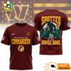 Washington Commanders NFL Bigfoot At The Super Bowl 3D T-Shirt
