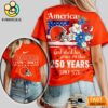 Cleveland Browns NFL America The Beautiful 250 Years 3D Shirt