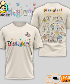 Disney Disneyland Classic Characters Graphic Fan T-Shirt