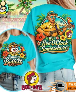 Jimmy Buffett Inspired Buc-ee’s Margaritaville Graphic T-Shirt