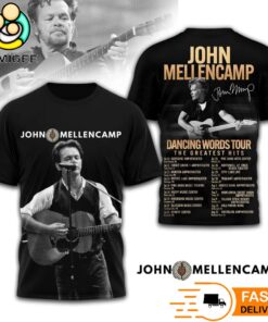 John Mellencamp Live Tour Graphic Fan T-Shirt