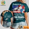 Philadelphia Eagles NFL America The Beautiful 250 Years 3D Shirt