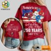 Tampa Bay Buccaneers NFL America The Beautiful 250 Years 3D Shirt