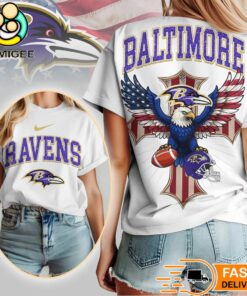 Baltimore Ravens Christian American Pride T-Shirt