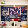Buffalo Bills Celebrate The 250Th Anniversary America Decoration Banner