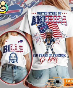 Buffalo Bills Snoop Dogg 250th Anniversary Of Freedom Limited Edition T-Shirt
