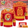 Calgary Flames Grateful Dead Night Custom Name And Number Hockey Jersey
