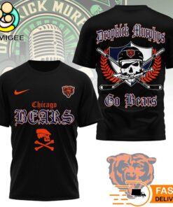 Chicago Bears Dropkick Murphys Skull T-Shirt