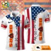 Chicago Bears Independence Day American Flag Polo Shirt