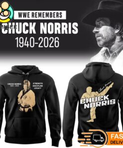 Chuck Norris Tribute Hoodie 1940–2026 Limited Edition Memorial Graphic Hoodie