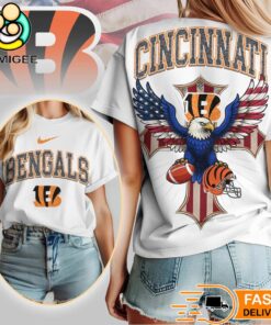 Cincinnati Bengals Christian American Pride T-Shirt