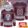 Colorado Avalanche Grateful Dead Night Custom Name And Number Hockey Jersey
