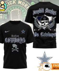 Dallas Cowboys Dropkick Murphys Skull T-Shirt