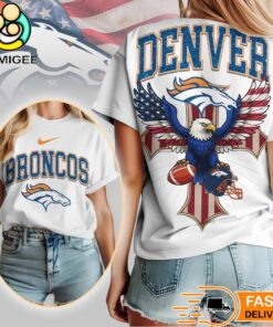Denver Broncos Christian American Pride T-Shirt