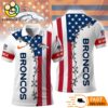 Denver Broncos Independence Day American Flag Polo Shirt