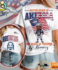 Denver Broncos Snoop Dogg 250th Anniversary Of Freedom Limited Edition T-Shirt
