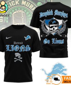 Detroit Lions Dropkick Murphys Skull T-Shirt