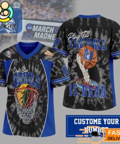 Duke Blue Devils March Madness Skeleton Basketball Dunk Jersey Custom Number