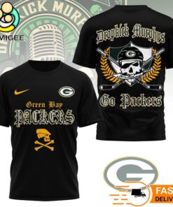 Green Bay Packers Dropkick Murphys Skull T-Shirt