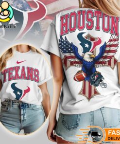 Houston Texans Christian American Pride T-Shirt