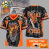 Illinois Fighting Illini March Madness Skeleton Basketball Dunk Jersey Custom Number