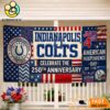 Indianapolis Colts Celebrate The 250Th Anniversary America Decoration Banner