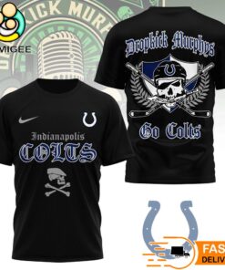 Indianapolis Colts Dropkick Murphys Skull T-Shirt