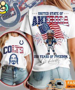 Indianapolis Colts Snoop Dogg 250th Anniversary Of Freedom Limited Edition T-Shirt