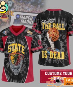 Iowa State March Madness Skeleton Basketball Dunk Jersey Custom Number
