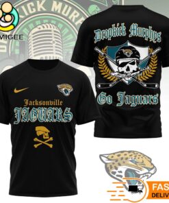 Jacksonville Jaguars Dropkick Murphys Skull T-Shirt