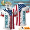 Jacksonville Jaguars Independence Day American Flag Polo Shirt