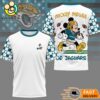 Jacksonville Jaguars Mickey Mouse Football Celebrating 2026 T-Shirt