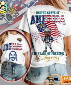 Jacksonville Jaguars Snoop Dogg 250th Anniversary Of Freedom Limited Edition T-Shirt