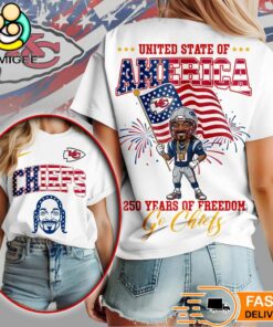 Kansas City Chiefs Snoop Dogg 250th Anniversary Of Freedom Limited Edition T-Shirt